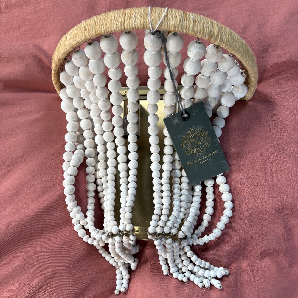 Regina Andrew Milo sconce NEW never been used.
